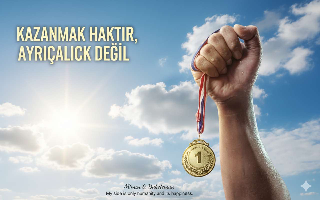 KAZANMAK HAKTIR, AYRICALIK DEĞİL!